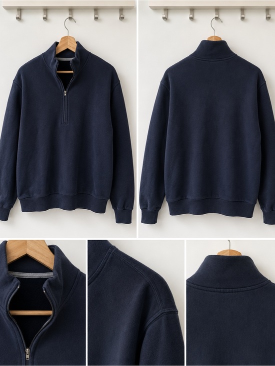 lululemon athletica Other - lululemon athletica Men's Navy Half-Zip Sweater